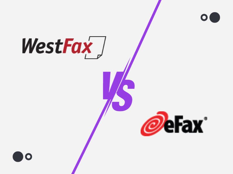 WestFax vs eFax ultimate comparison