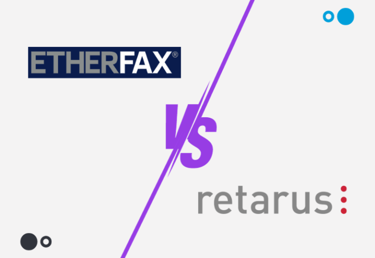 etherfax vs retarus