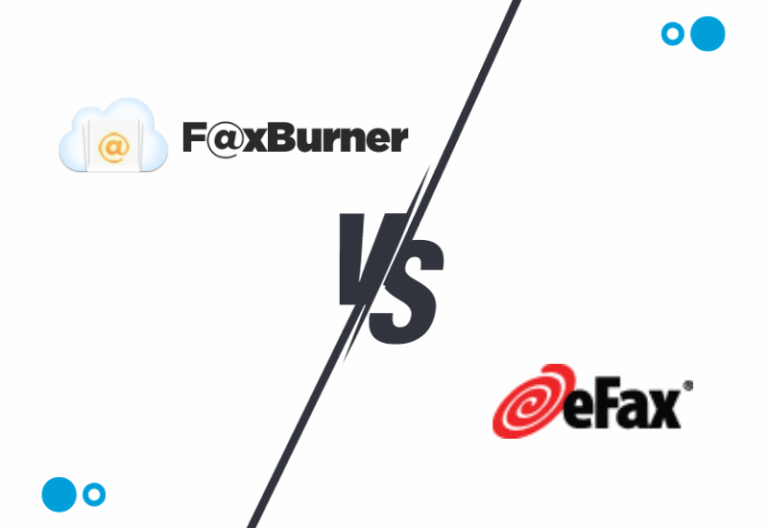 faxburner vs efax features and pricing comparison