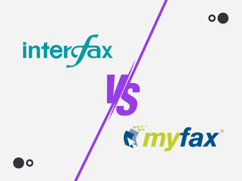 interfax vs myfax fax service comparison