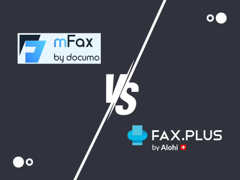 mFax vs FaxPlus comparison