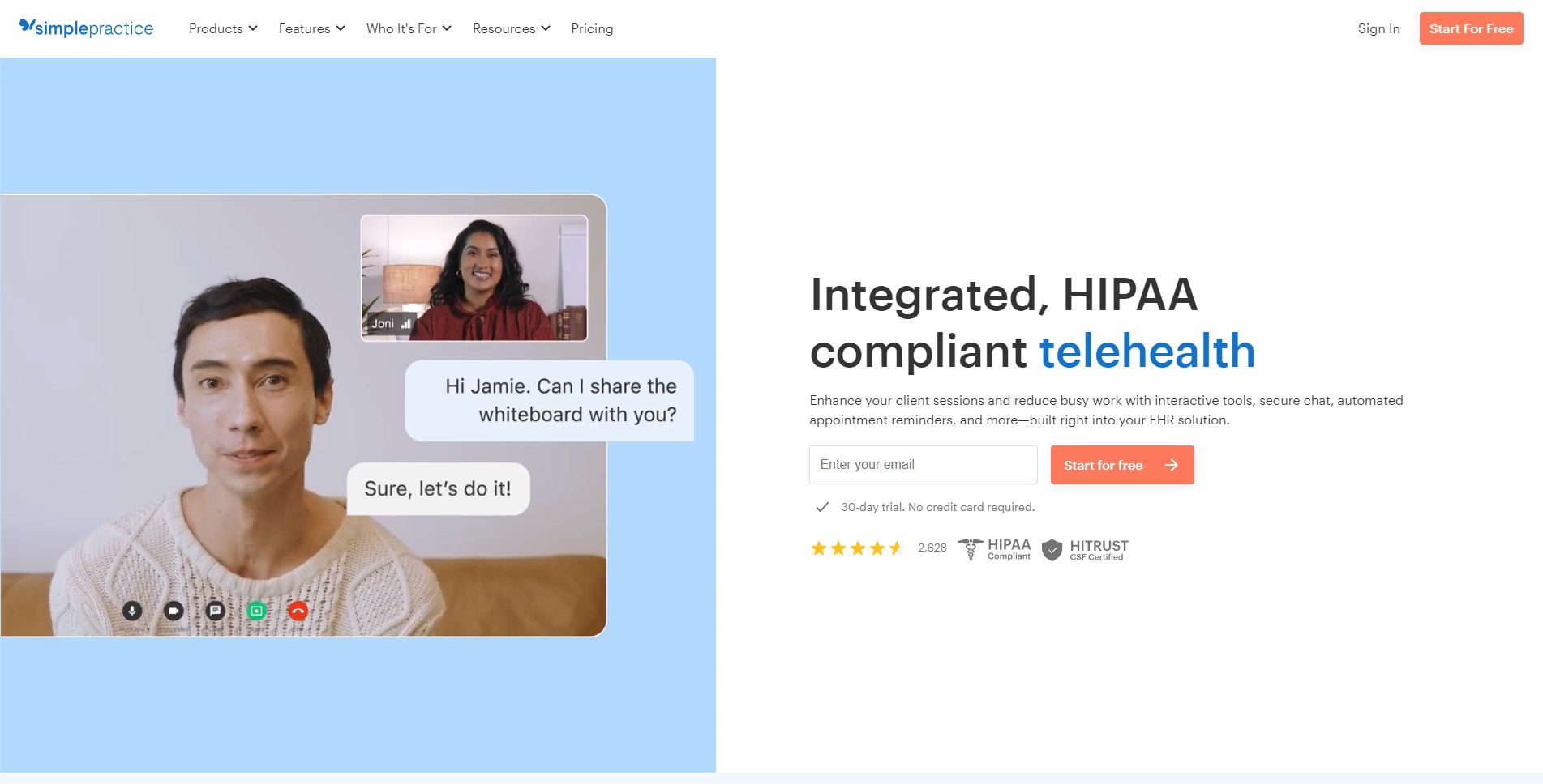 5 Best HIPAA-Compliant Teletherapy Platforms