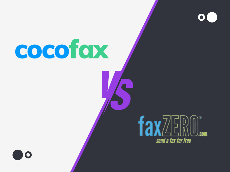 CocoFax vs FaxZero