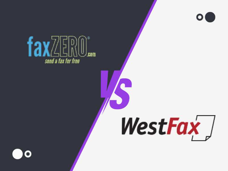 FaxZero vs WestFax