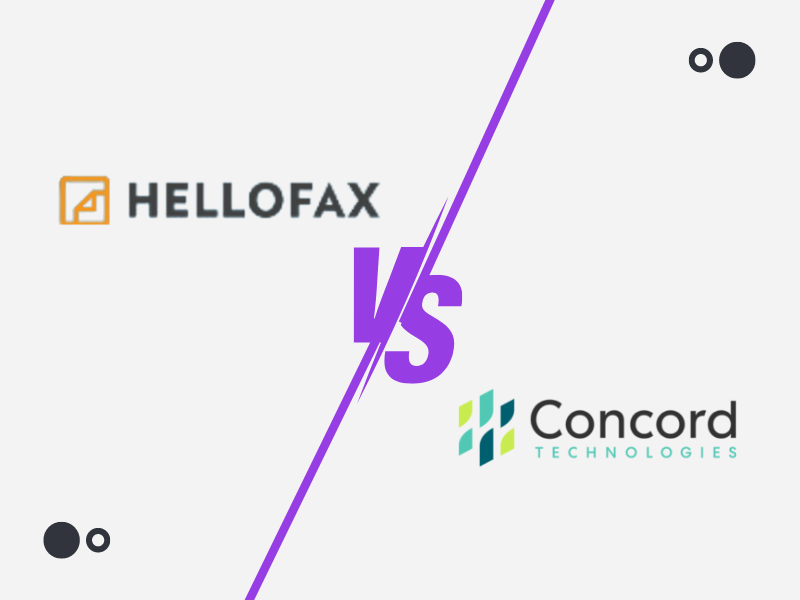 HelloFax vs Concord