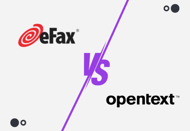 eFax vs OpenText Comparison