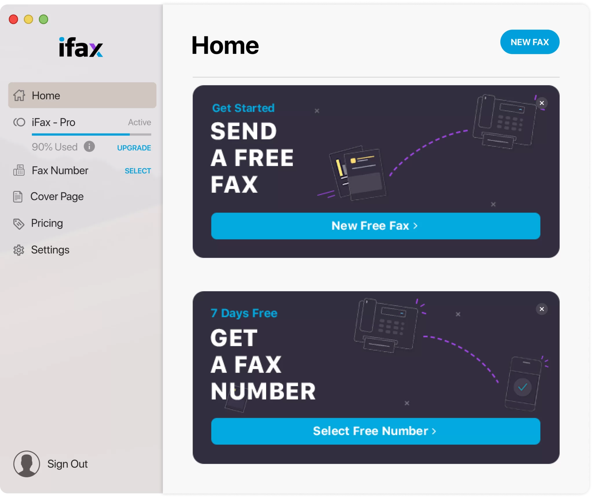 ifax home page