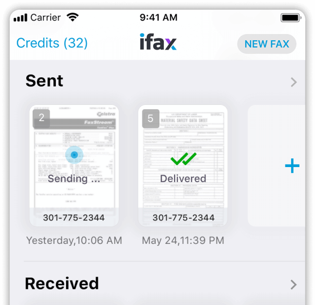 sending ifax online