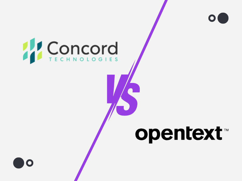 Concord vs OpenText