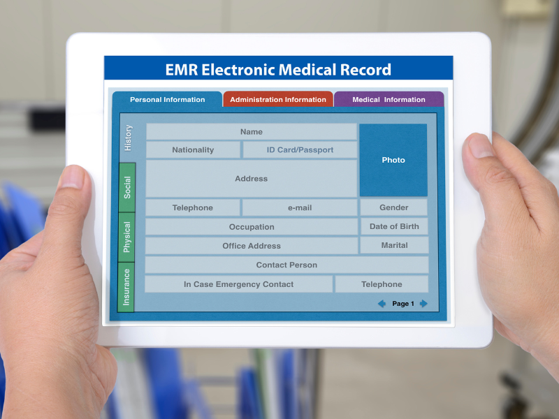 what is emr meaning definition