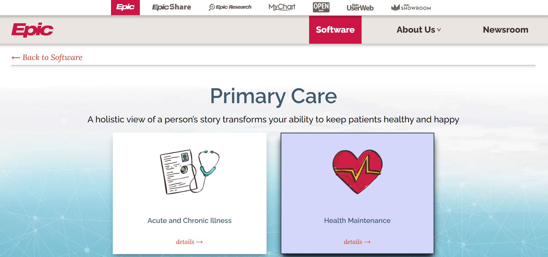 Epic EMR features