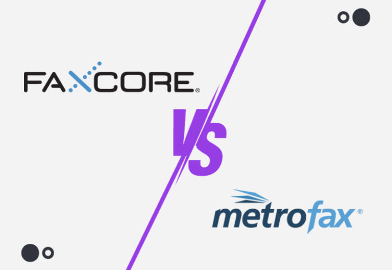 FaxCore vs MetroFax