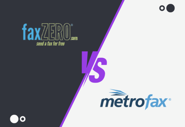 FaxZero vs MetroFax