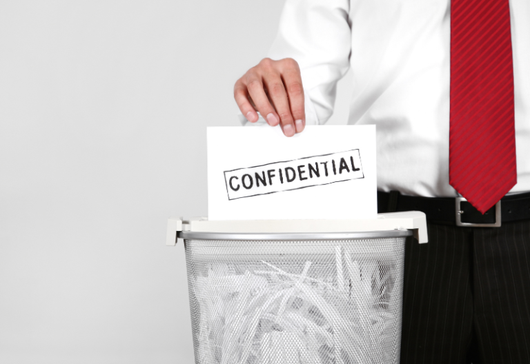 hipaa-compliant shredding service