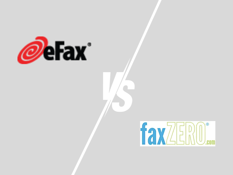 efax vs faxzero