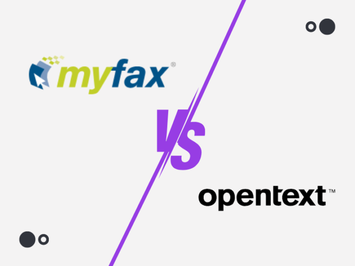 MyFax vs OpenText