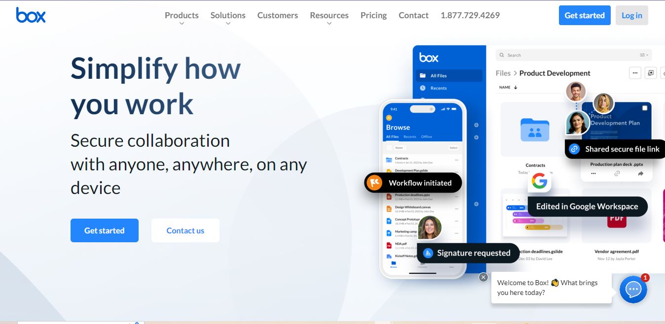 box secure cloud file sharing