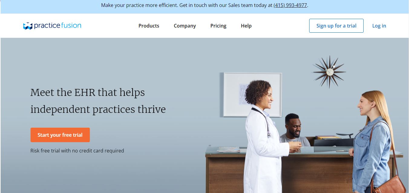 what is practice fusion ehr