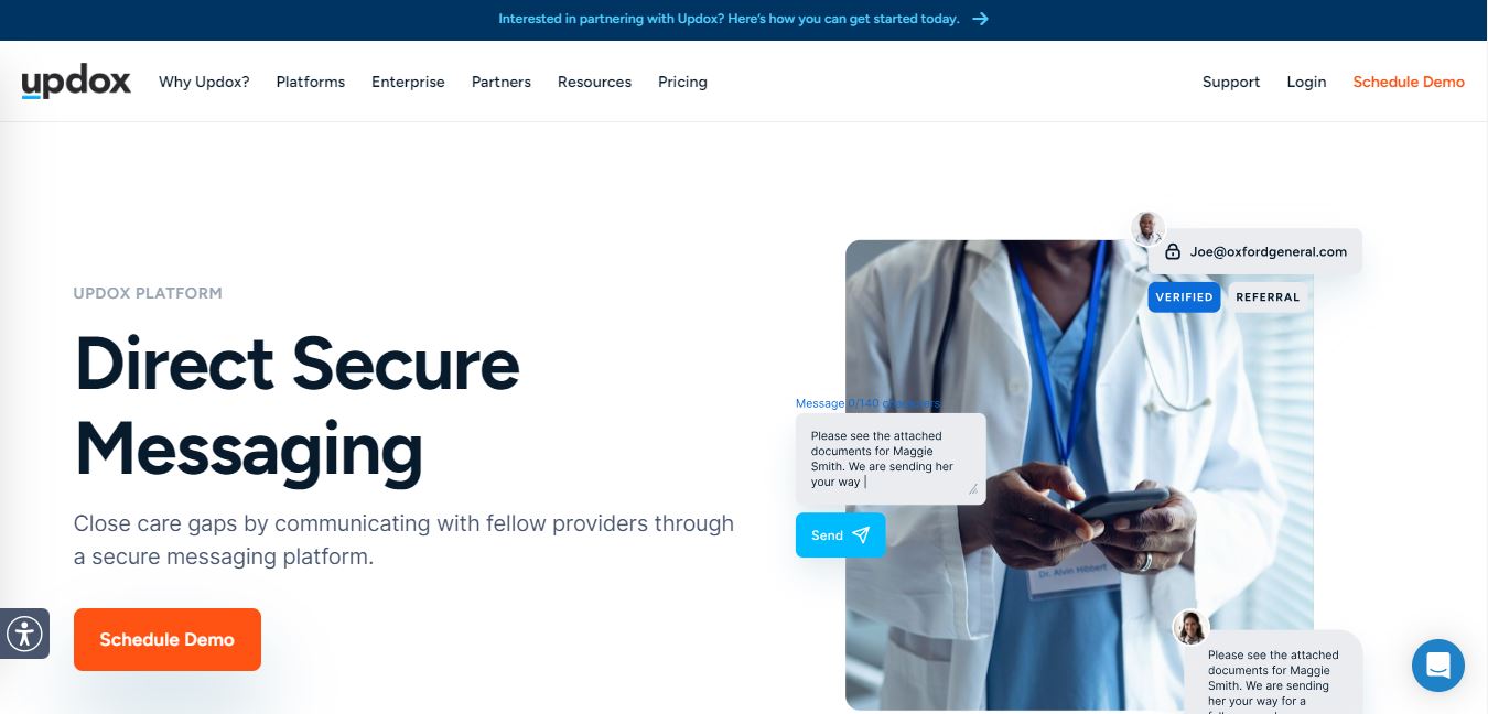 updox complete practice management platform