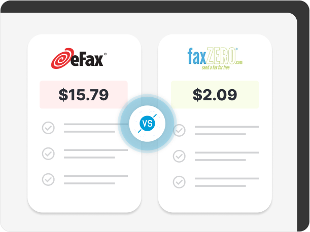 faxzero is a cost friendly alternative to efax