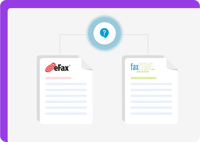 efax is an excellent faxzero alternative