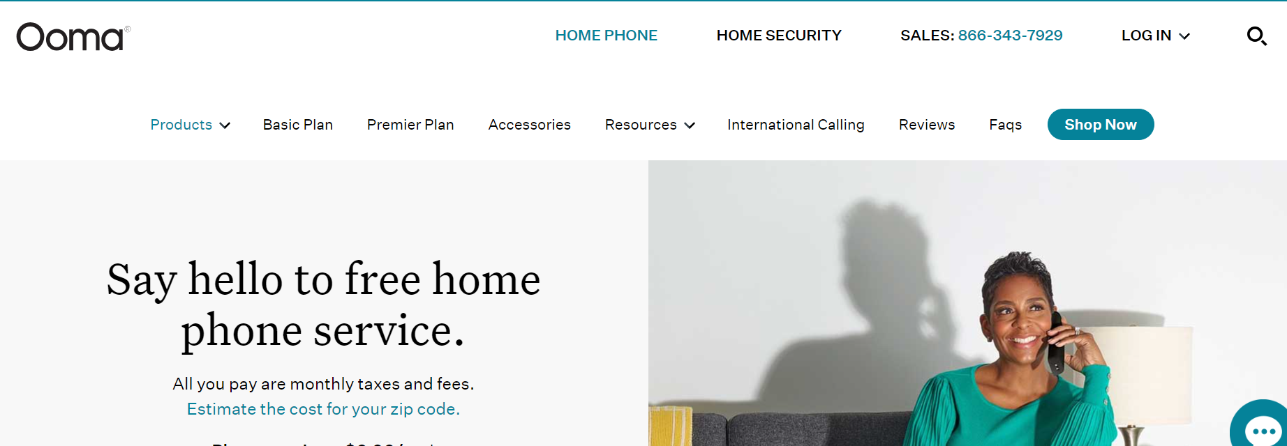 Ooma voip service for home