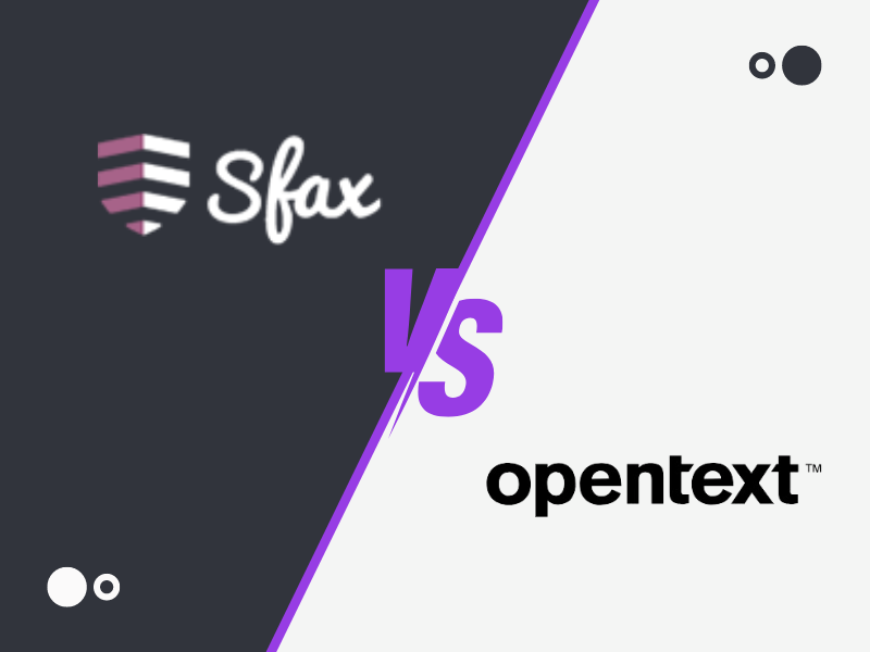 SFax vs Opentext