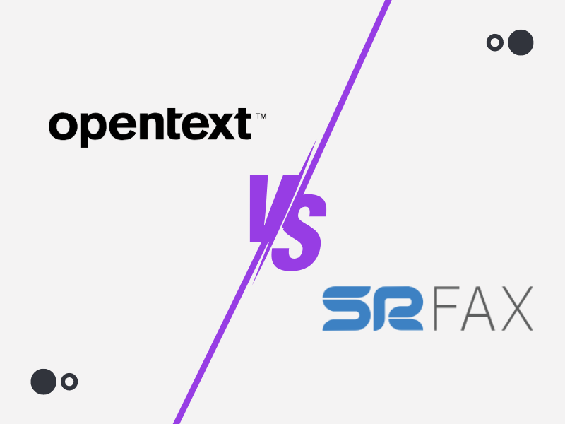 opentext vs srfax