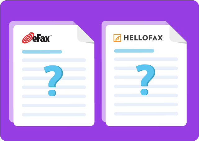 eFax vs Hellofax