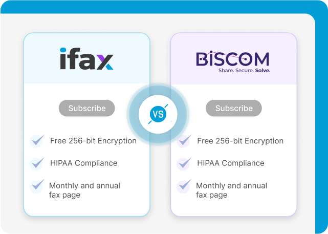 biscom vs ifax pricing