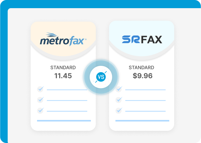 SRFax vs MetroFax
