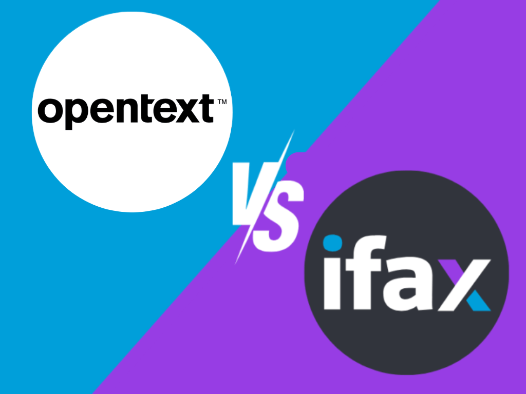 OpenText vs iFax