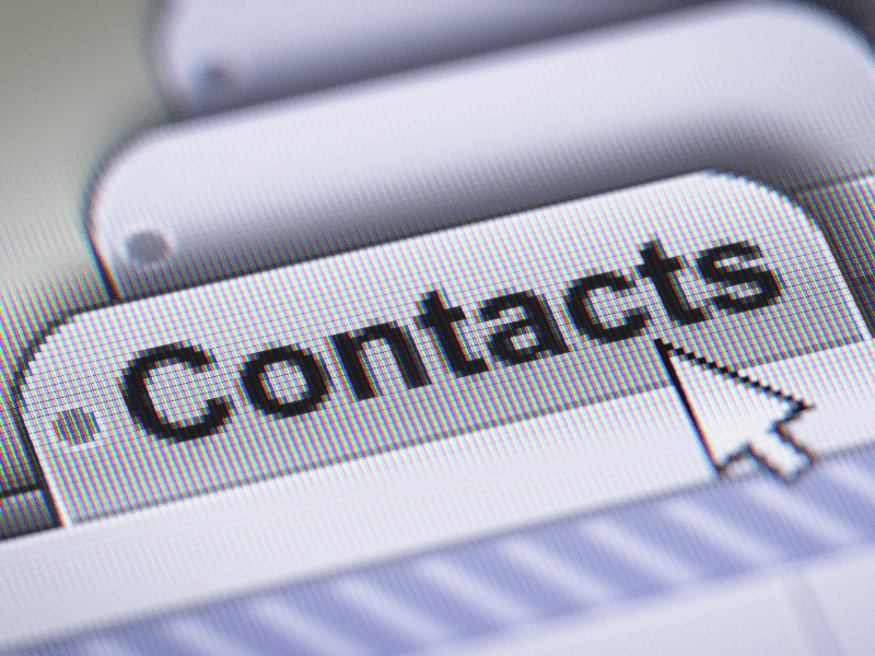 secure contacts