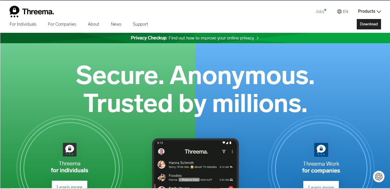 5 Most Secure Mobile Messaging Apps