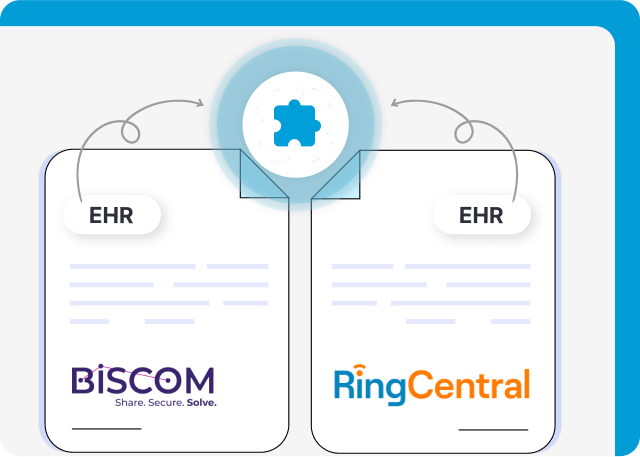 biscom vs ringcentral EHR integrations