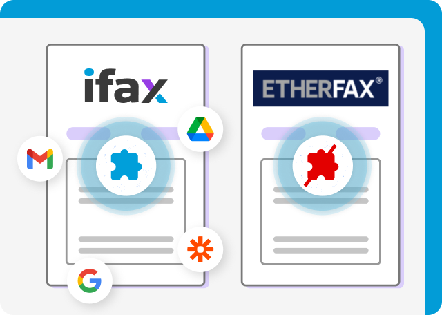 EtherFAX vs iFax