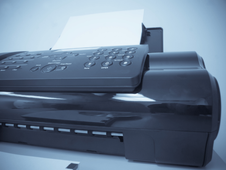 fax machine use in modern workplace