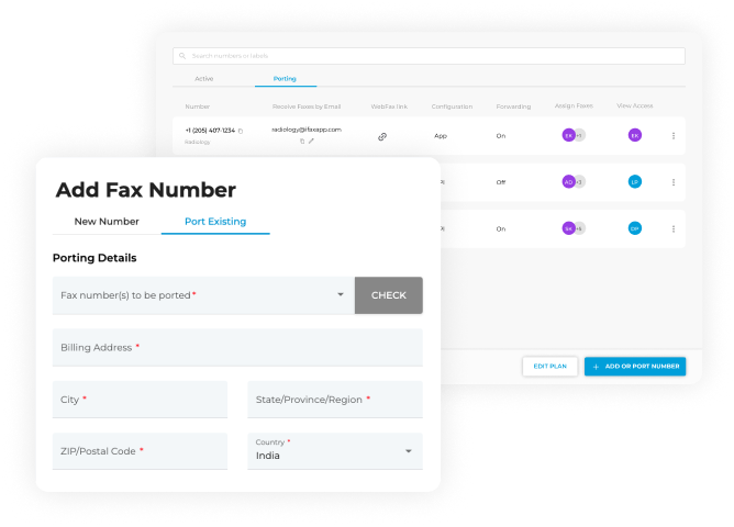 Port Your Fax Number to iFax