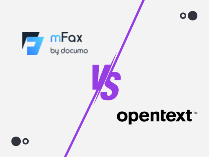 mFax vs OpenText