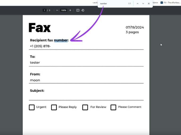 Fax Documents | 3 Easy Steps to Fax PDF or document online