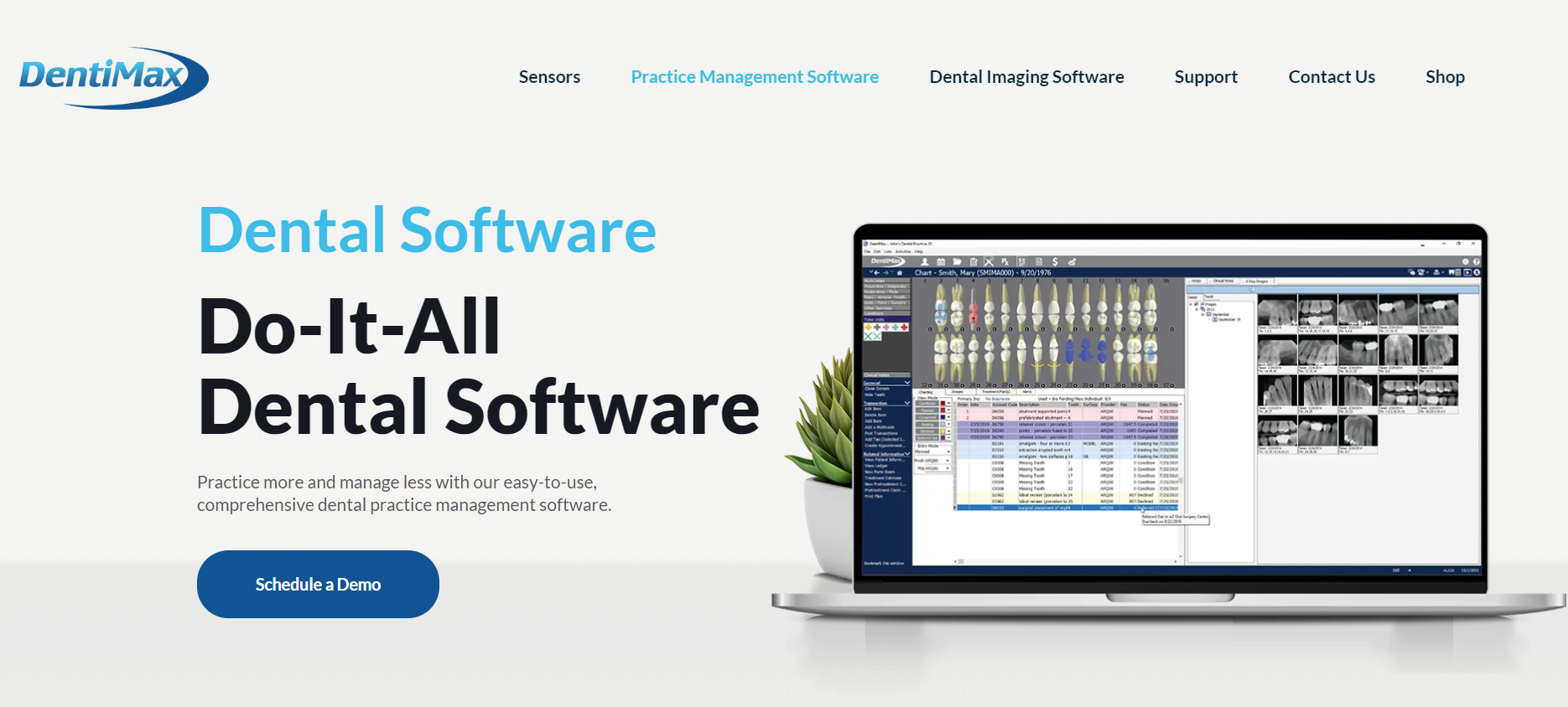 Dentimax do it all dental clinic practice management software
