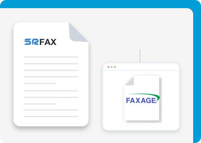 Faxage and SRFax cloud storage options