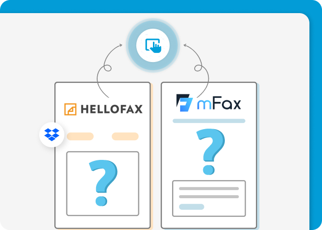 HelloFax and mFax have modern interfaces