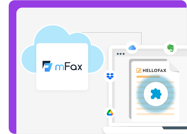 mFax and HelloFax offers cloud storage