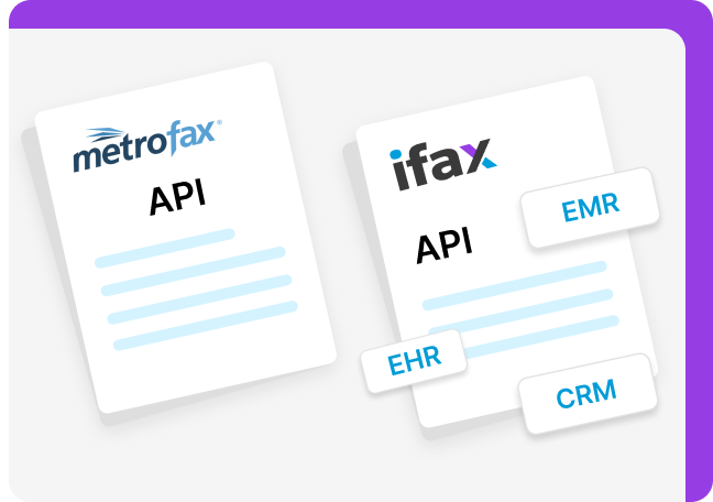 IFax API is highly compatible with EHR, EMR and CRMs