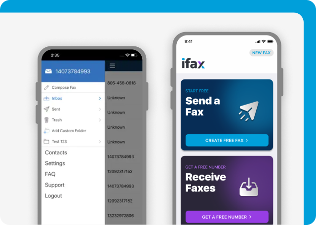 Unlike MetroFax, iFax's interface is novice and expert friendly