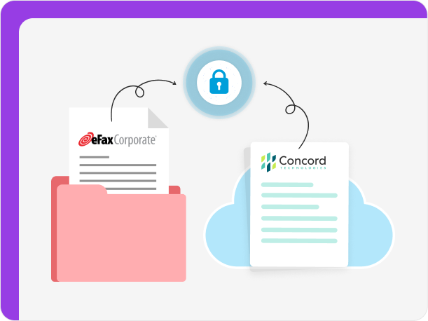 eFax corporate vs Concord security