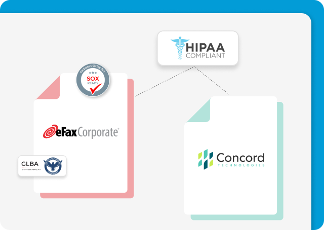 eFax corporate vs Concord HIPAA compliance