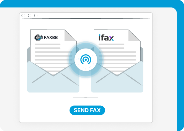 iFax is easier to use than FaxBB