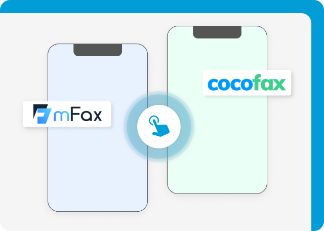 Cocofax and mFax have easy to use interfaces